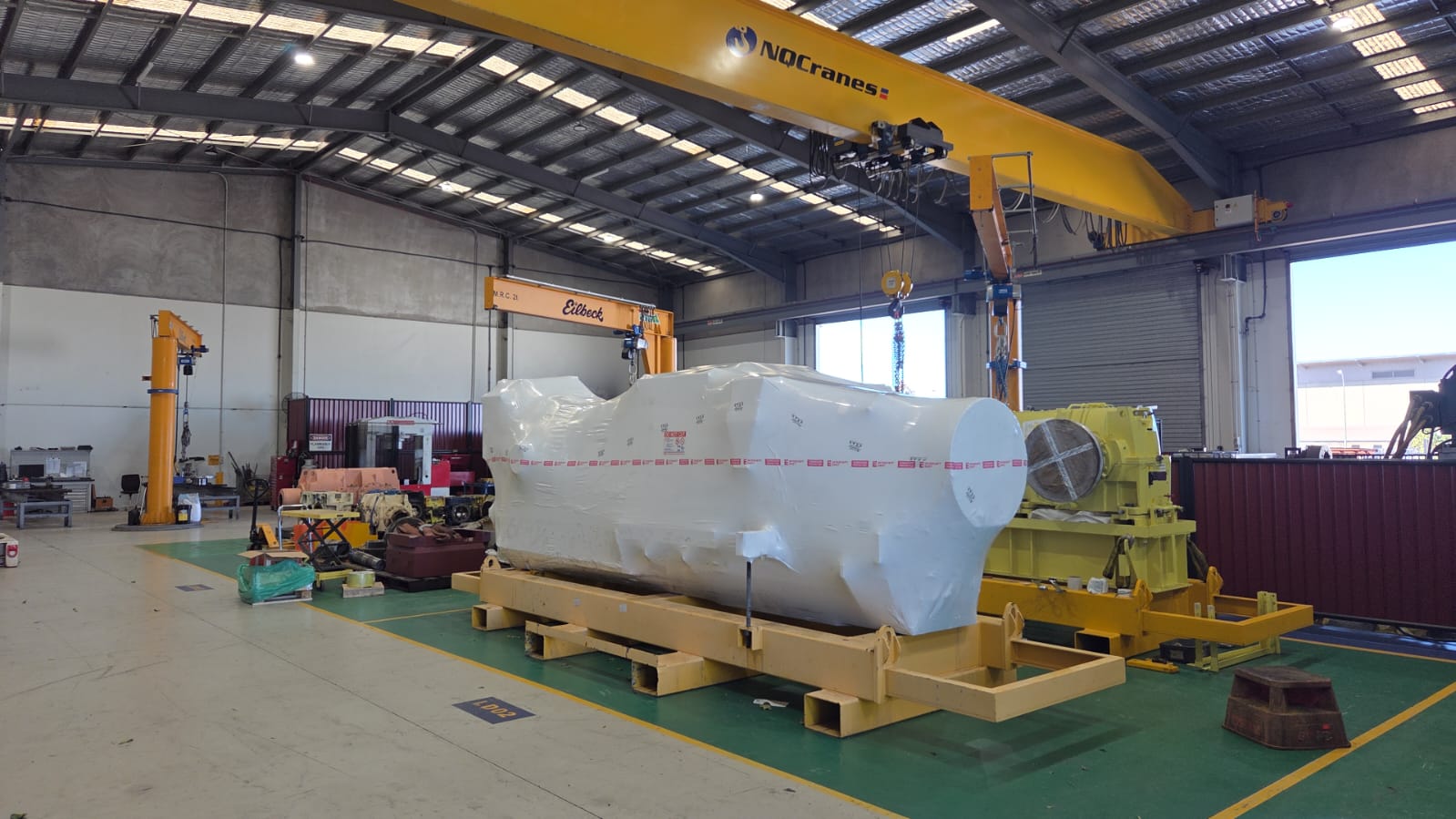 Manufactured parts export-ready